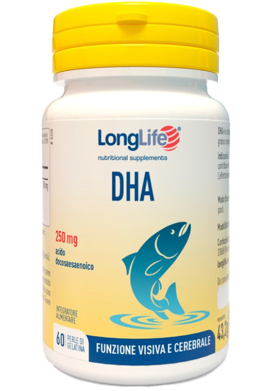 LONGLIFE DHA 250MG 60PRL LONGLIFE DHA 250MG 60PRL