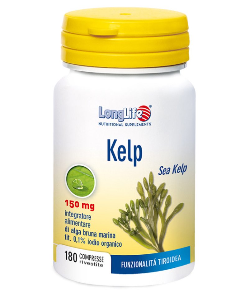 LONGLIFE KELP ALGA BRUNA180 Compresse