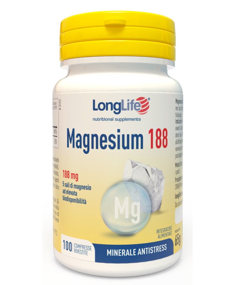 LONGLIFE MAGNESIUM 188 100 Compresse