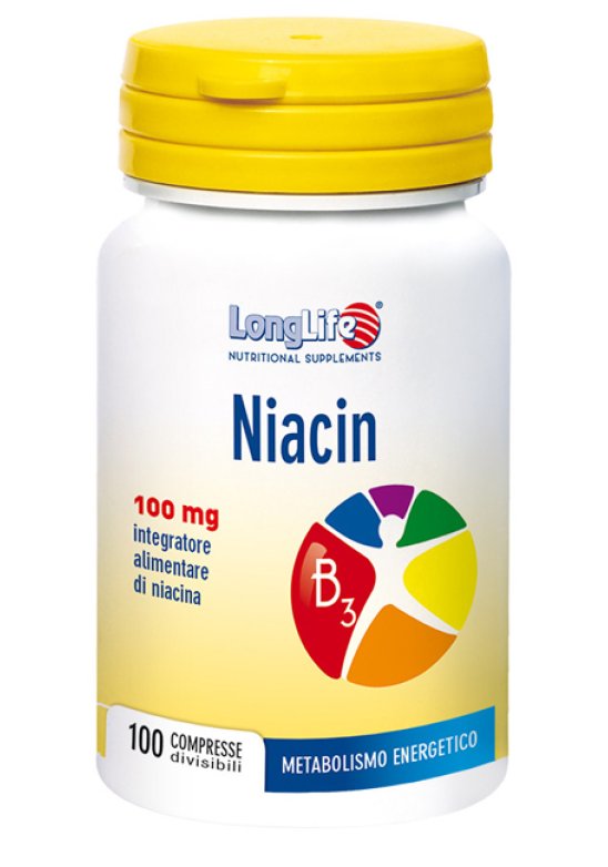 LONGLIFE NIACIN 100MG 100 Compresse