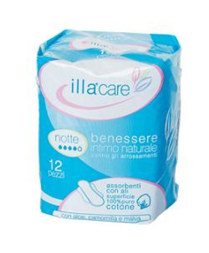 ILLA CARE ASSORBENTE NOTTE 12P