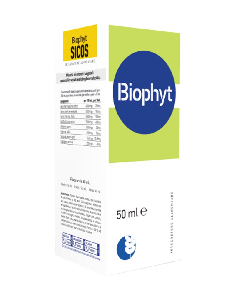 BIOPHYT SICOS S 50ML BIOGROUP