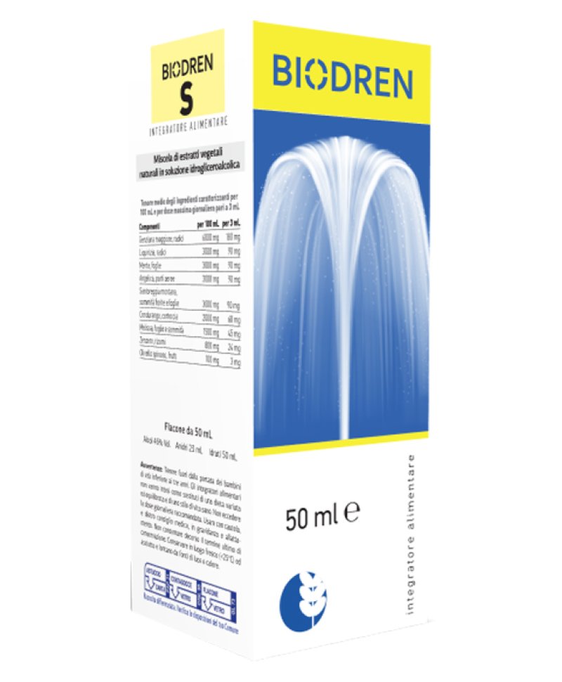 BIODREN S 50ML  Gocce BIOGROUP