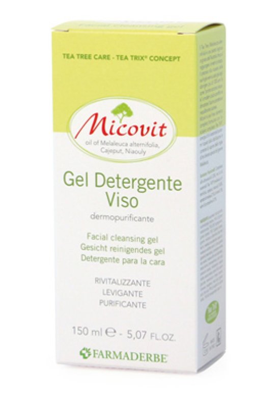 MICOVIT GEL DET VISO 150ML