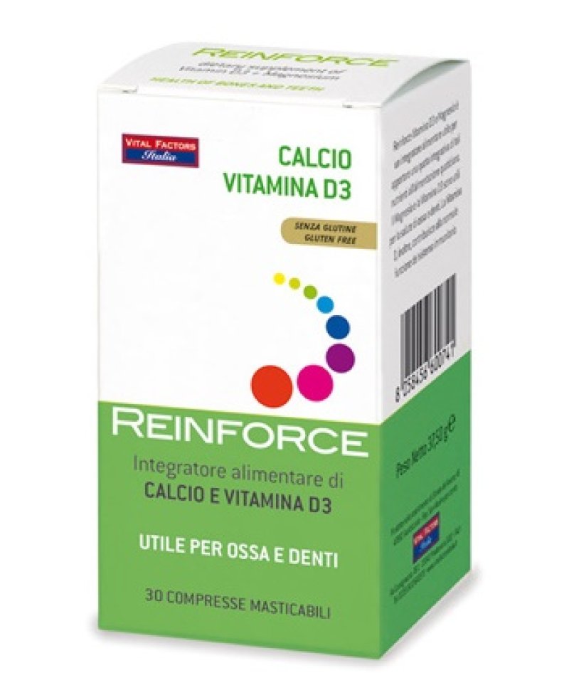 REINFORCE CALCIO+VIT D 30CPR REINFORCE CALCIO+VIT D 30CPR