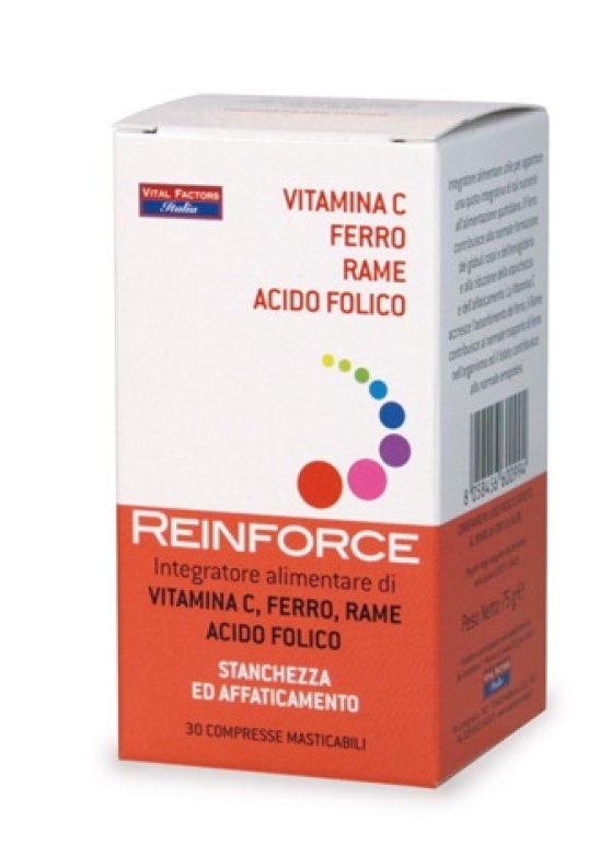 REINFORCE FE+RAME+VIT C 30CPR