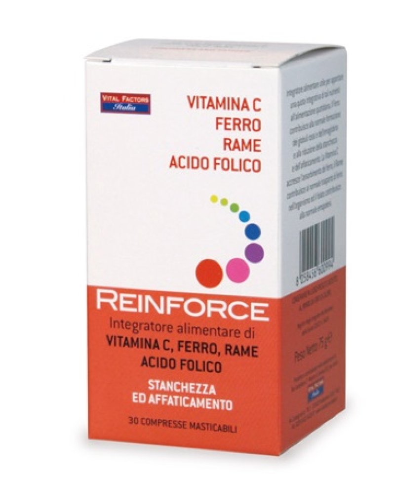 REINFORCE FE+RAME+VIT C 30CPR