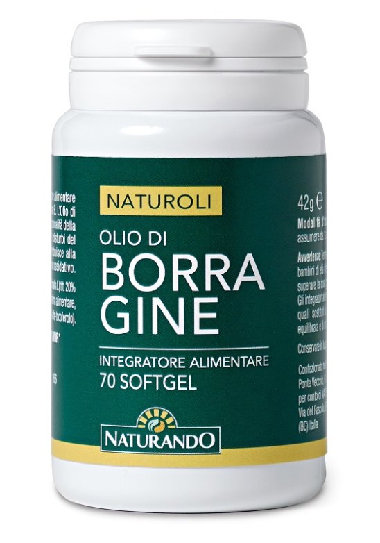 NATUROLI OLIO BORRAGINE 70SOFT