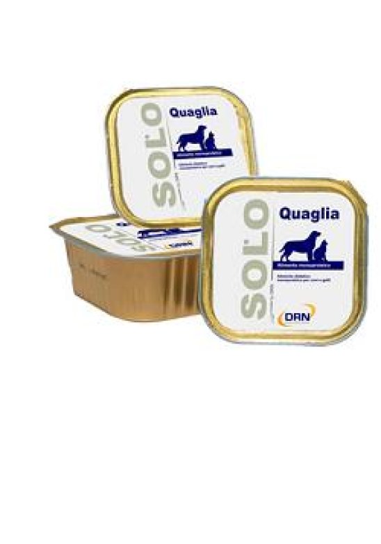 SOLO QUAGLIA CANI/GATTI 300G