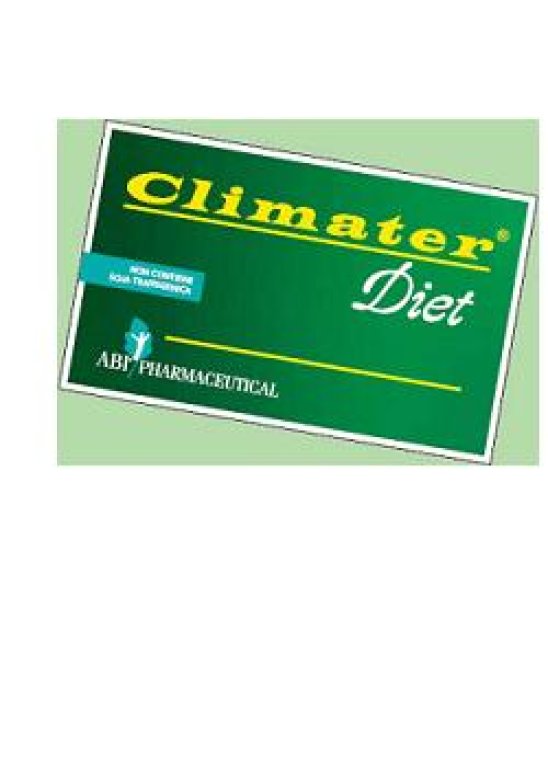 CLIMATER DIET 20 Compresse 11,20G