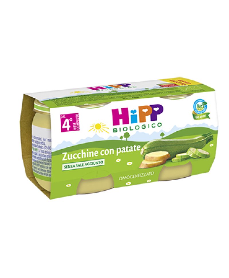 HIPP BIO OMOG ZUCCHINE/PAT2X80