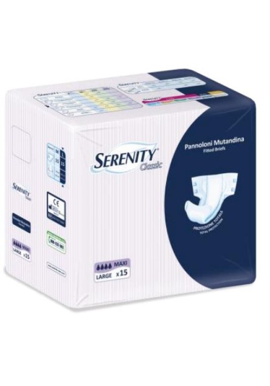 SERENITY PANN CLAS MAXI L 15PZ