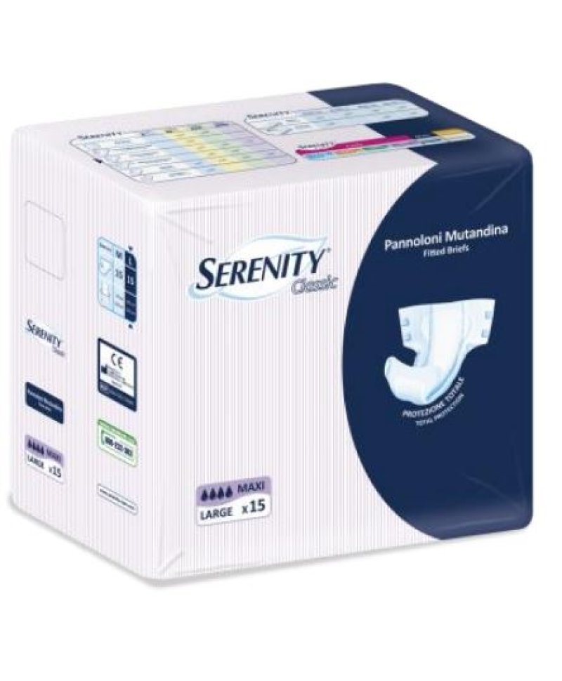 SERENITY PANN CLAS MAXI L 15PZ