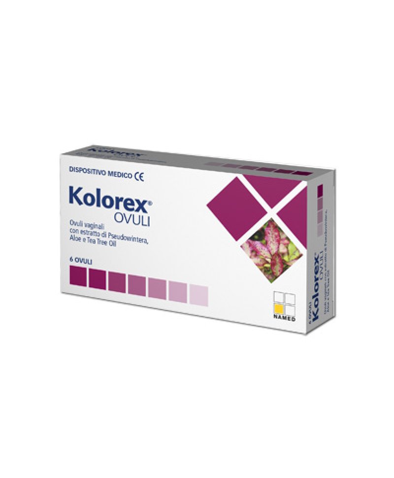 KOLOREX OVULI VAGINALI 6PZ 2G