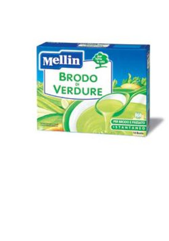 MELLIN BRODO VERDURE 10BUST 8G