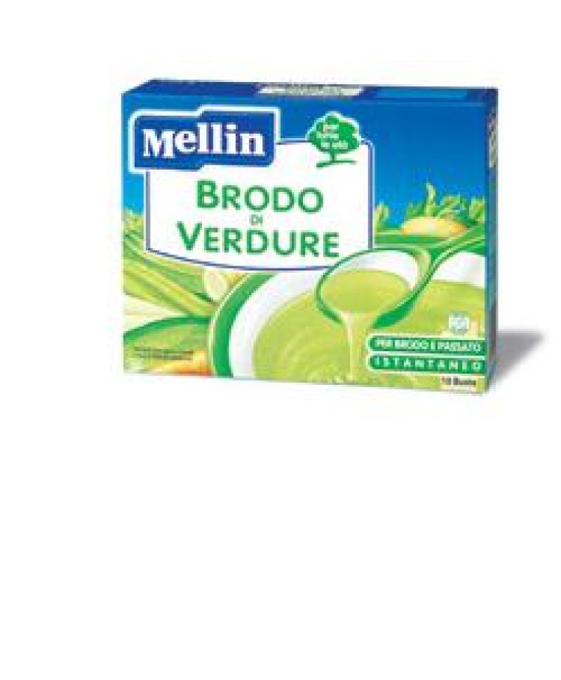 MELLIN BRODO VERDURE 10BUST 8G