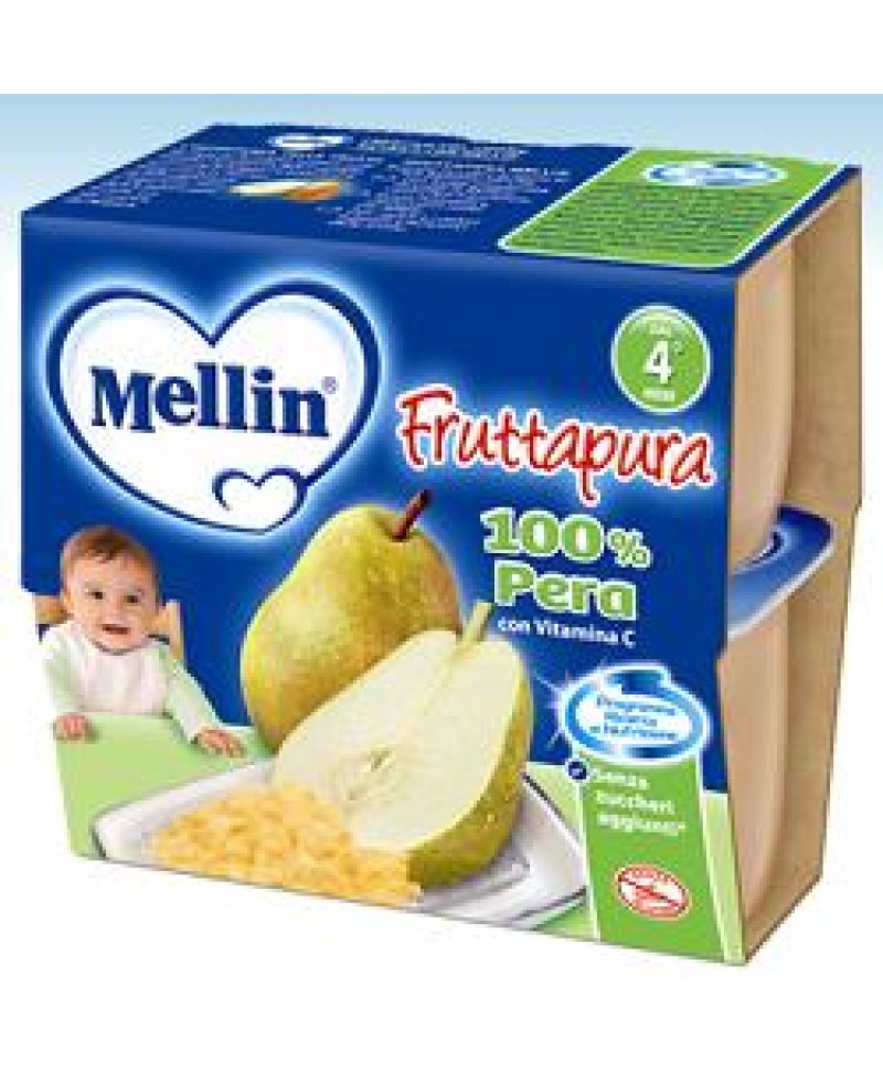 MELLIN FRUT PURA PERA 4X100G