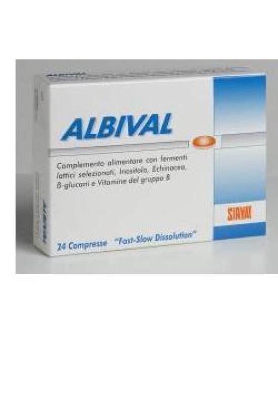 ALBIVAL SIMBIOTICO 24 Compresse