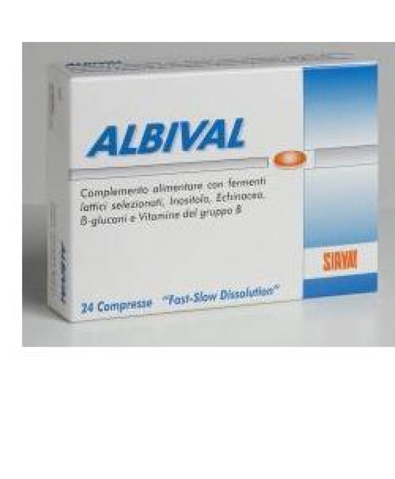 ALBIVAL SIMBIOTICO 24 Compresse