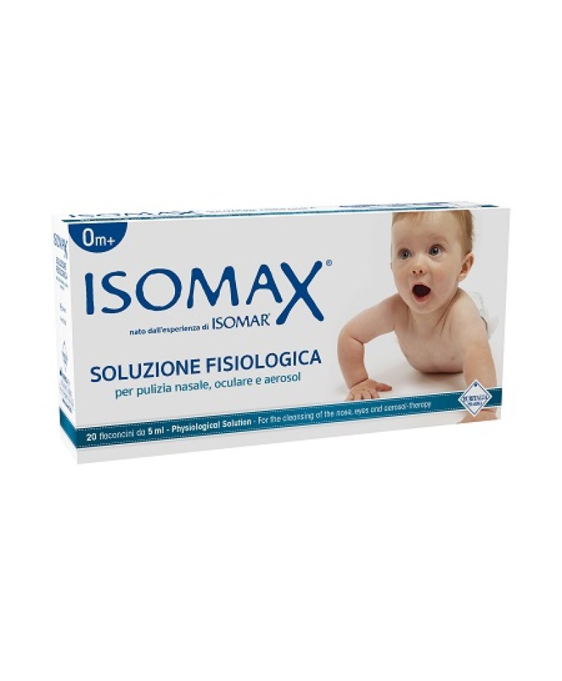 ISOMAX SOLUZIONE FISIOLOGICA NASALE 20 flaconcini da 5 mL