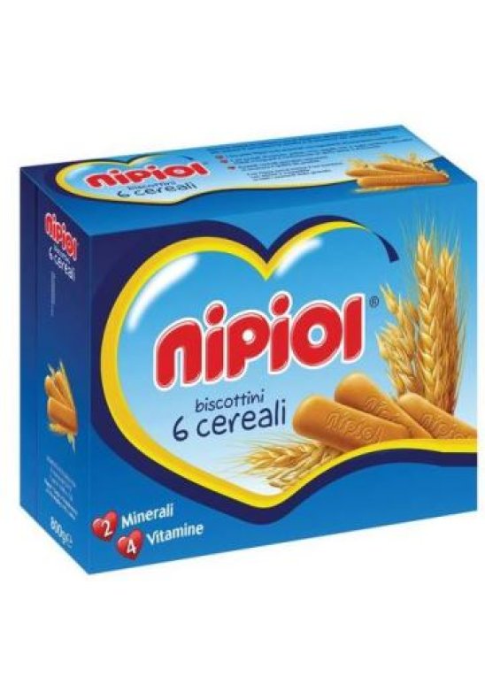 NIPIOL BISCOTTINI 6 CRL 800G