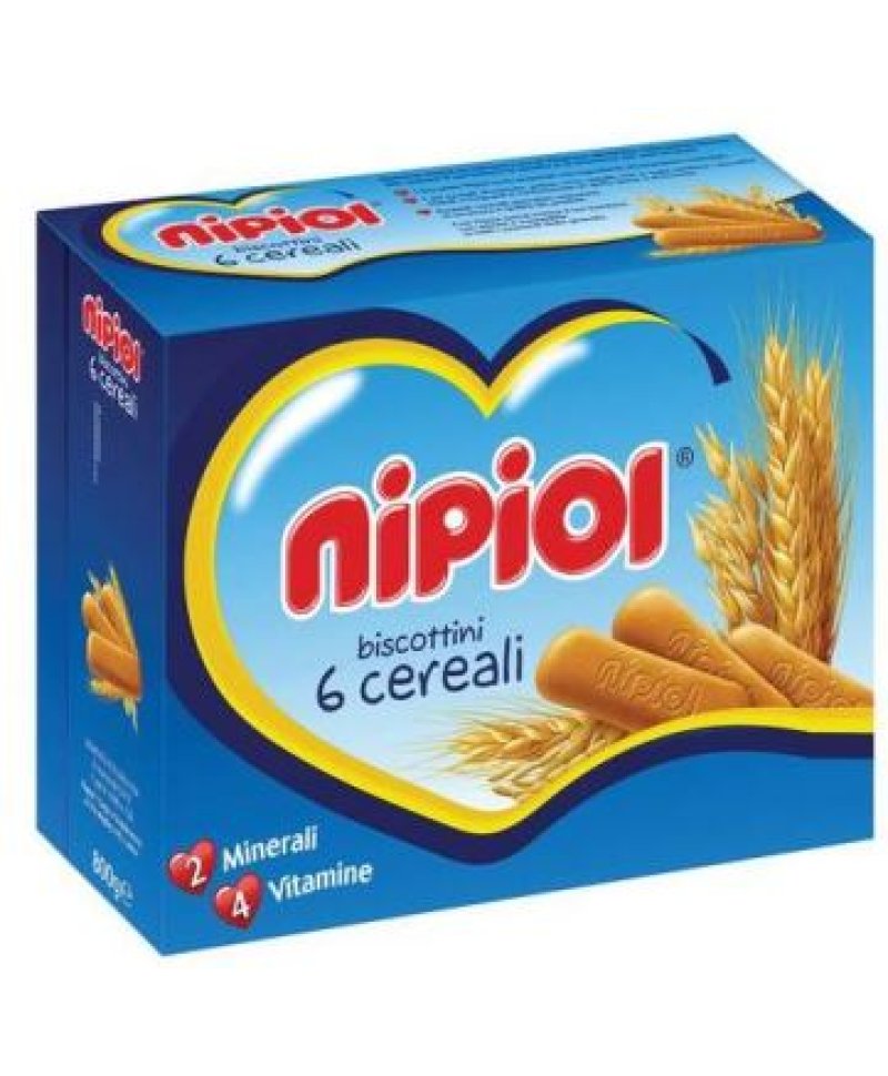 NIPIOL BISCOTTINI 6 CRL 800G