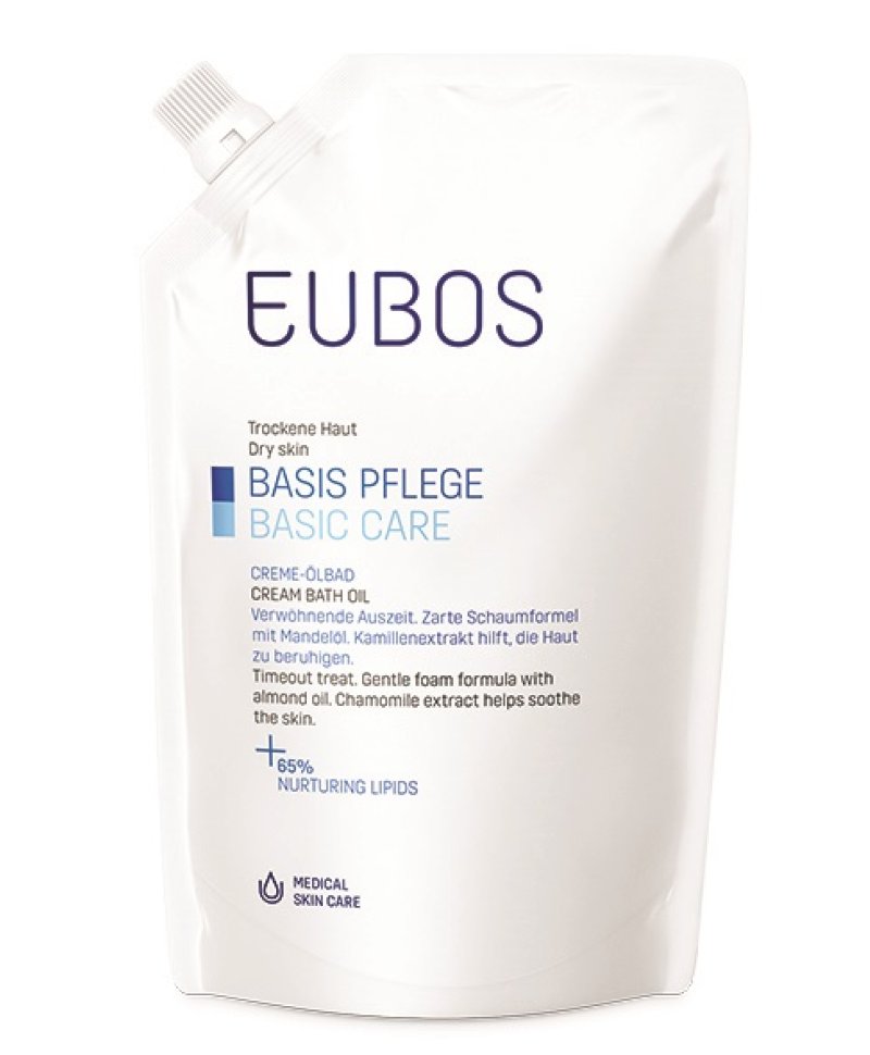 EUBOS OLIO BAGNO RICAR 400ML