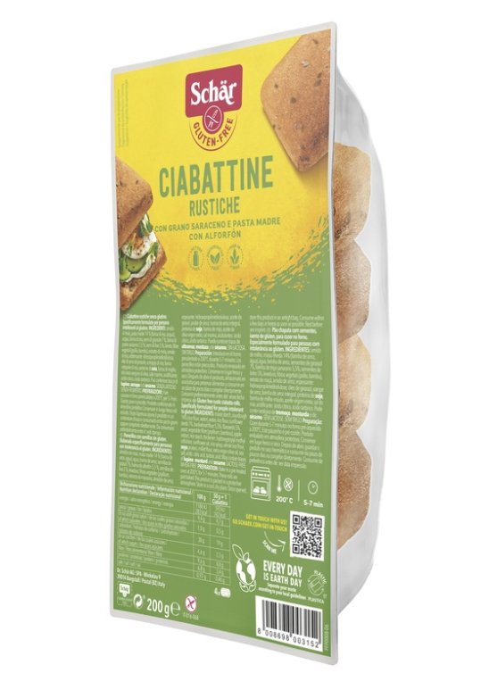 SCHAR CIABATTINE RUSTICHE 200G