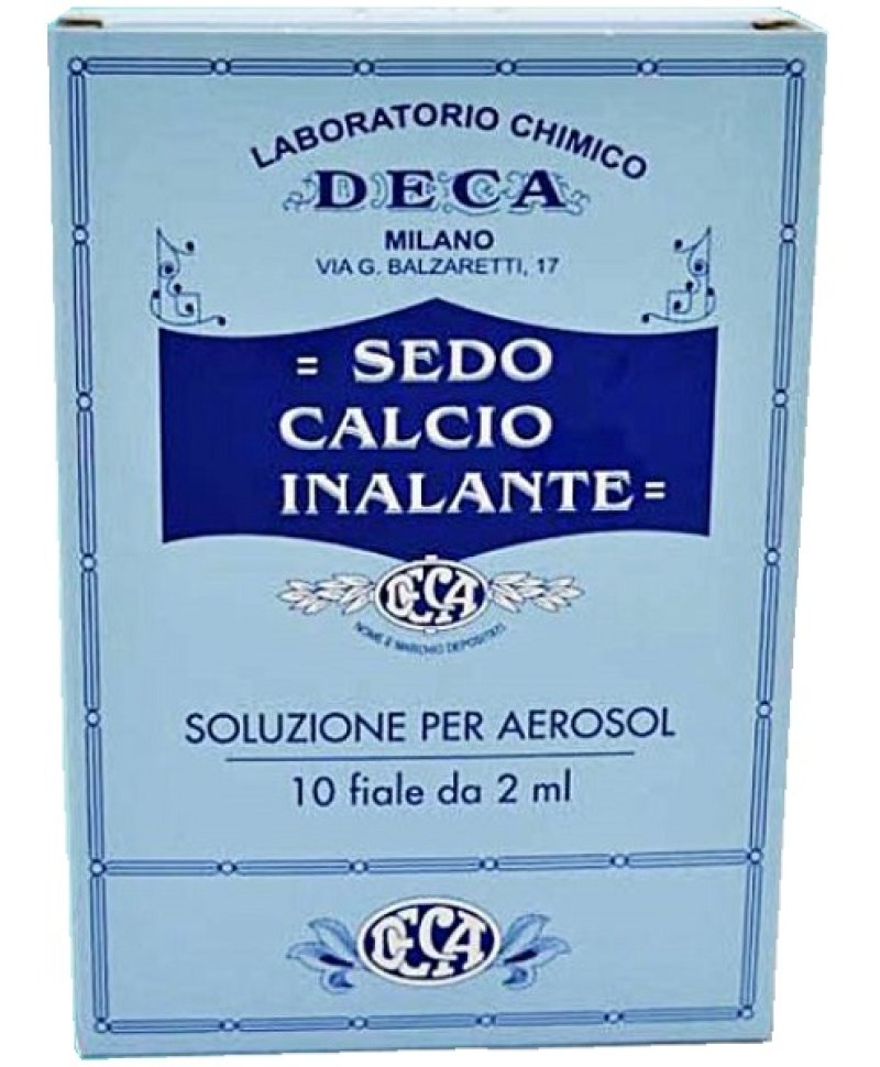 SEDO CALCIO INALANTE 10F 2ML