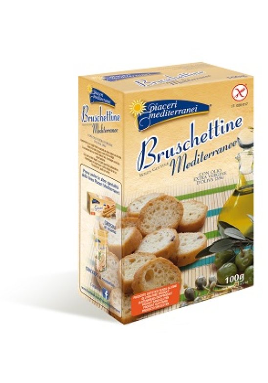 PIACERI MEDIT BRUSCHETTINE100G