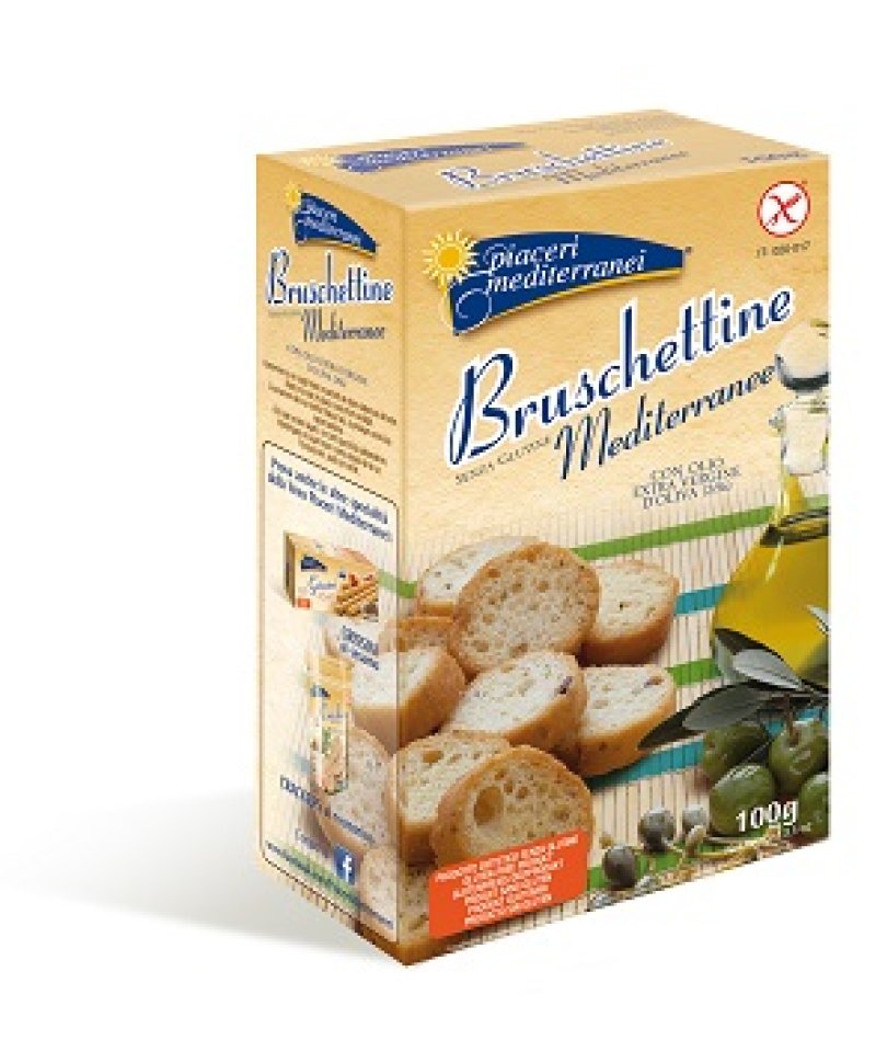 PIACERI MEDIT BRUSCHETTINE100G