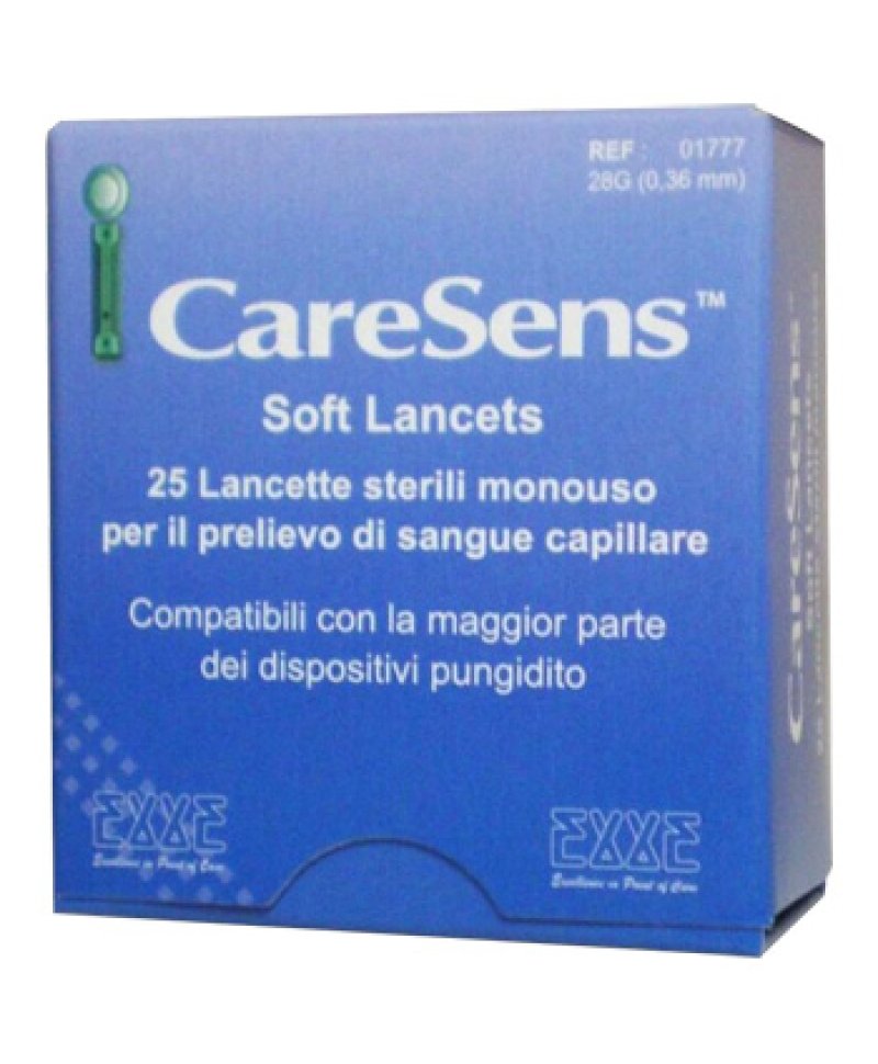 CARESENS SOFT 25 LANCETTE