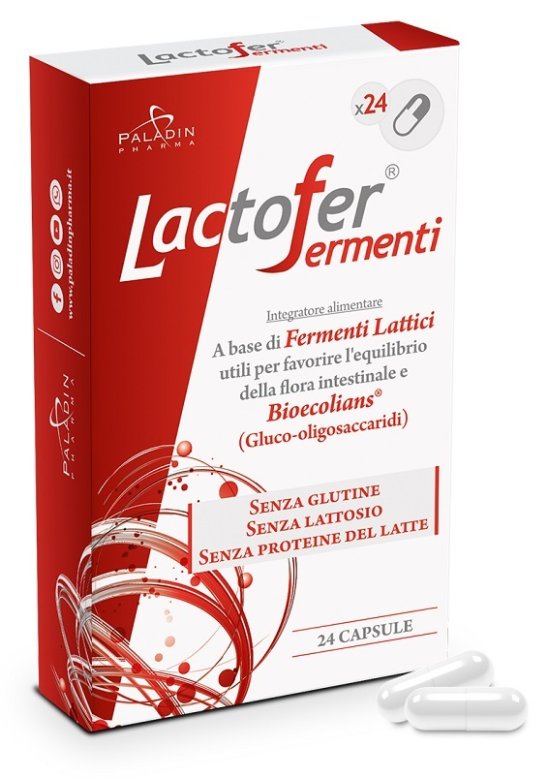 LACTOFER FERMENTI 24 Capsule