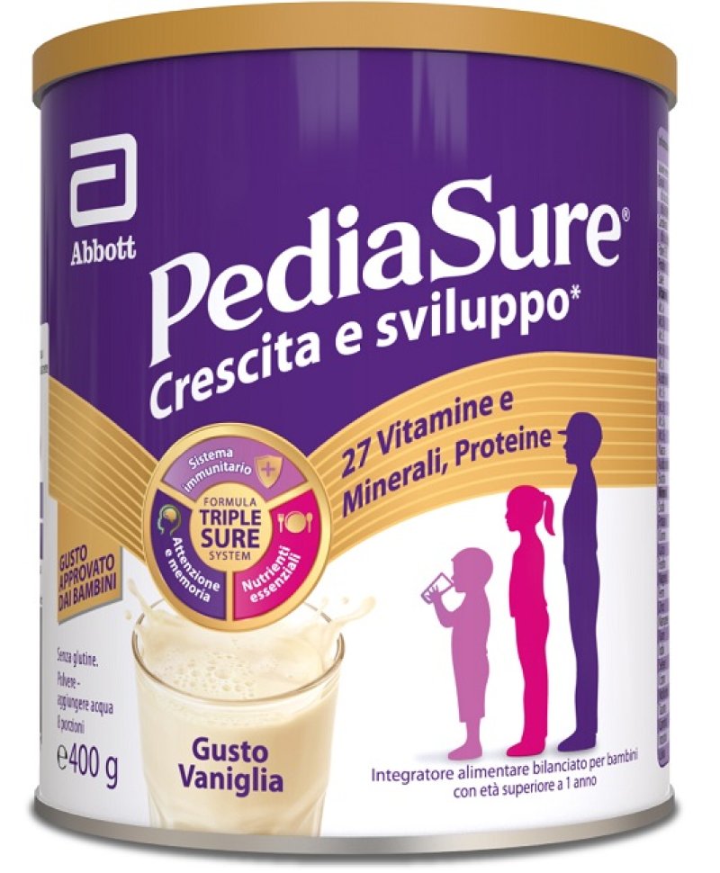 PEDIASURE CRE&SVI RINF VAN400G