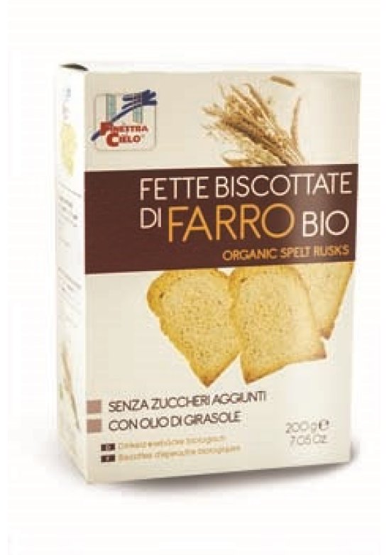 FETTE BISCOTTATE FARRO200G BIO