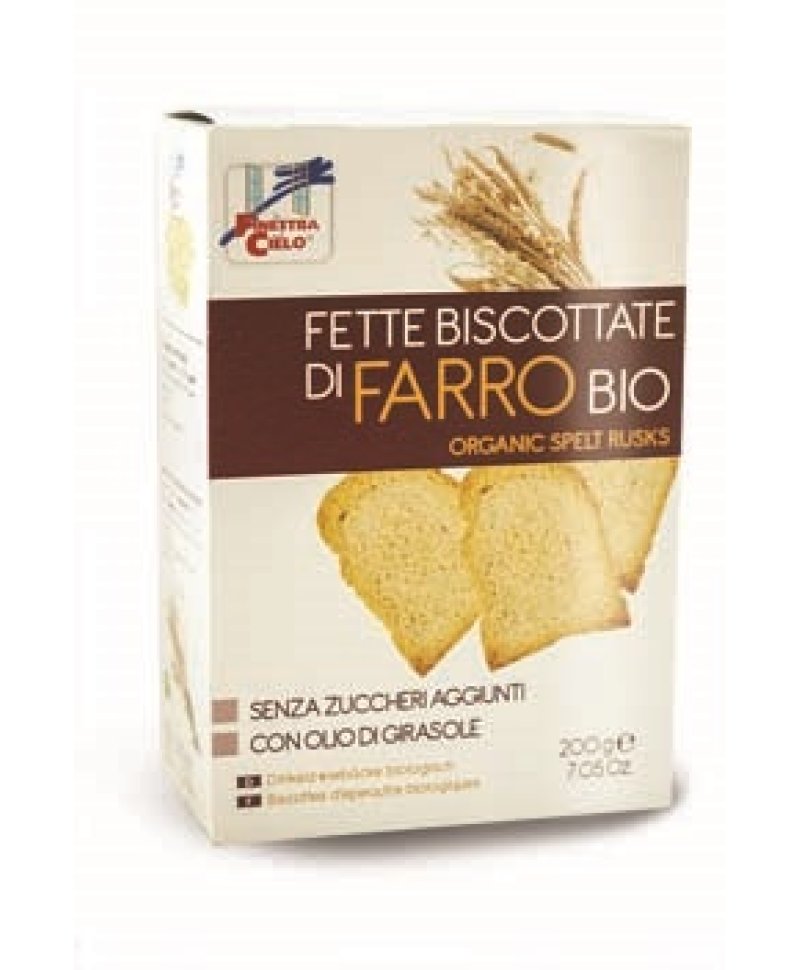 FETTE BISCOTTATE FARRO200G BIO