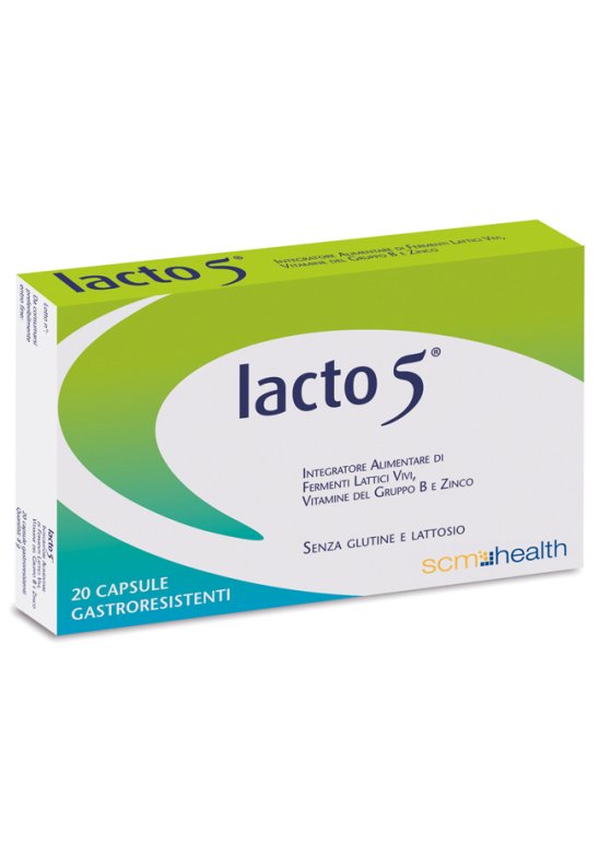 LACTO 5*INT FERM LATT 20 Capsule