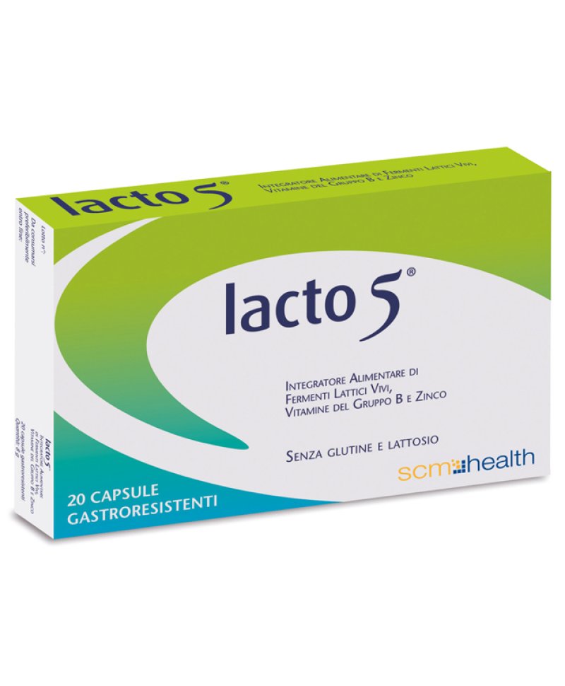 LACTO 5*INT FERM LATT 20 Capsule