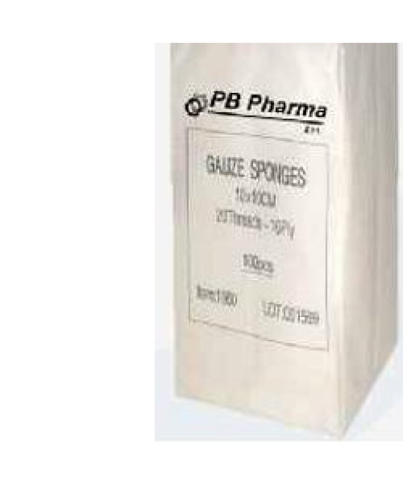 GARZA 16STR 10X10CM 100PZ