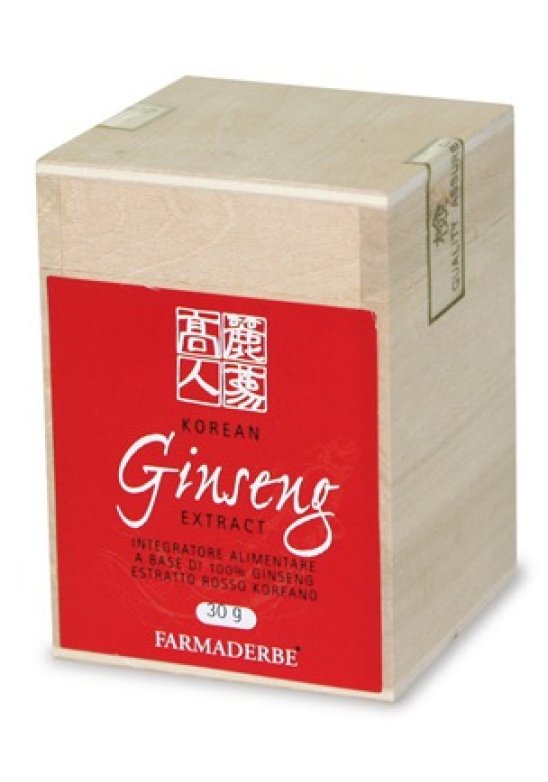 GINSENG KOREAN ROSSO 30ML