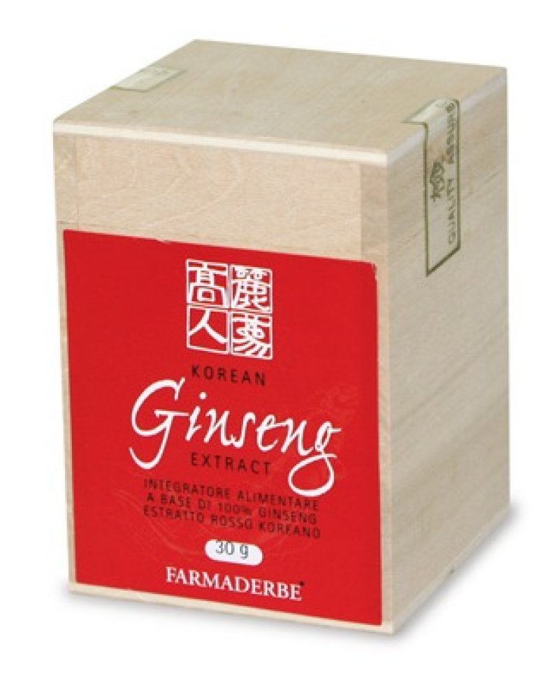 GINSENG KOREAN ROSSO 30ML