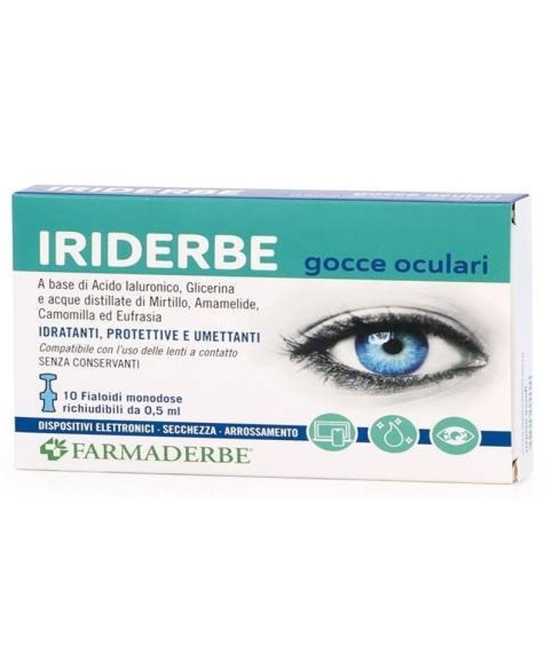 IRIDERBE GOCCE OCUL 10X0,5ML