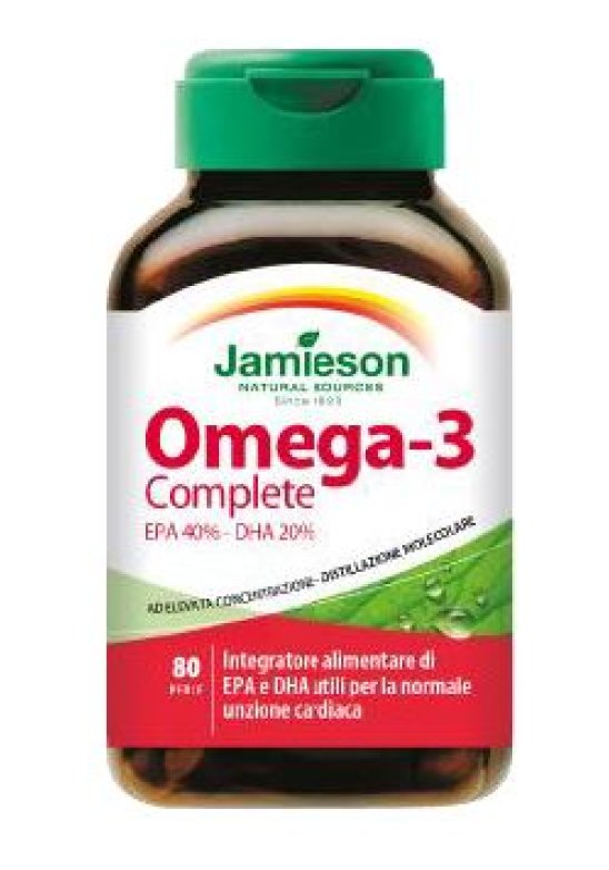 OMEGA 3 COMPLETE JAMIESON80PRL