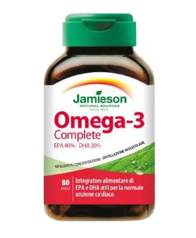 OMEGA 3 COMPLETE JAMIESON80PRL