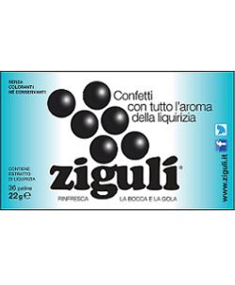 ZIGULI'*LIQUIRIZIA 22 G