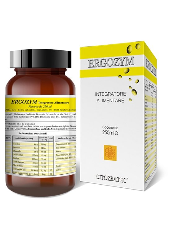 ERGOZYM SCIR 250ML