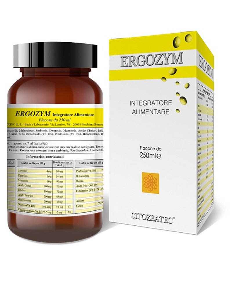 ERGOZYM SCIR 250ML