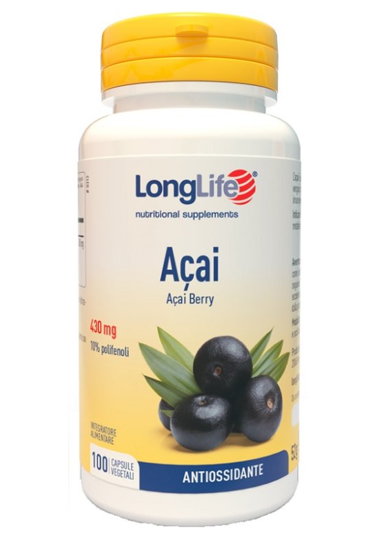 LONGLIFE ACAI 100CPS VEGETALI LONGLIFE ACAI 100CPS VEGETALI