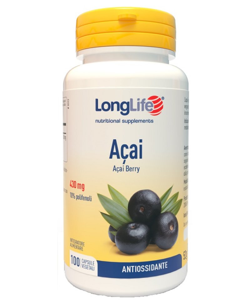 LONGLIFE ACAI 100CPS VEGETALI LONGLIFE ACAI 100CPS VEGETALI