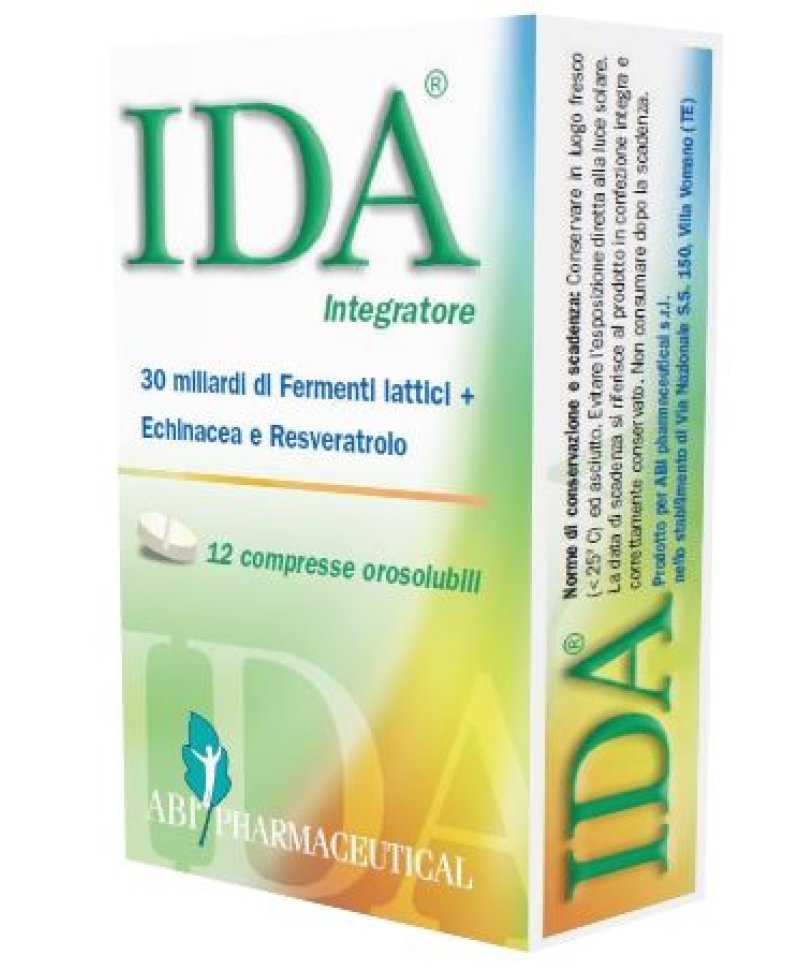 IDA INTEGRATORE ABI 12 Compresse